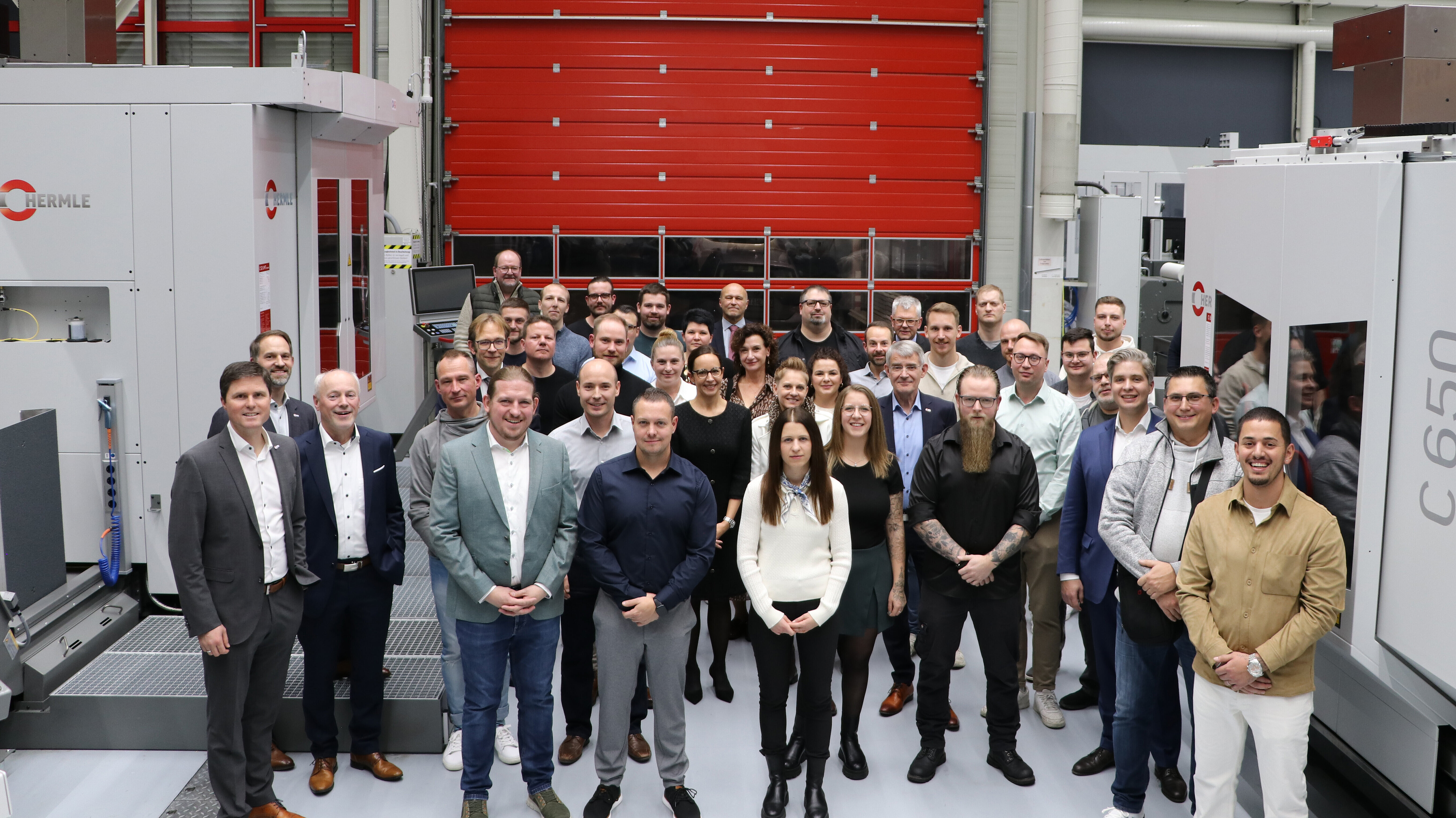 HERMLE Jubilare mit 10 Jahren Betriebszughörigkeit