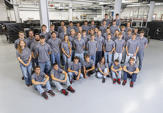 HERMLE Auszubildende und Studenten 2025