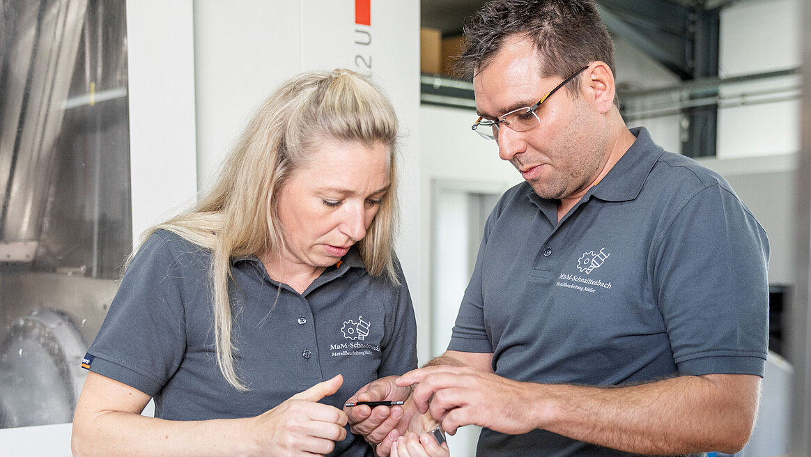 Martina und Wolfgang Müller sind ein eingespieltes Team.